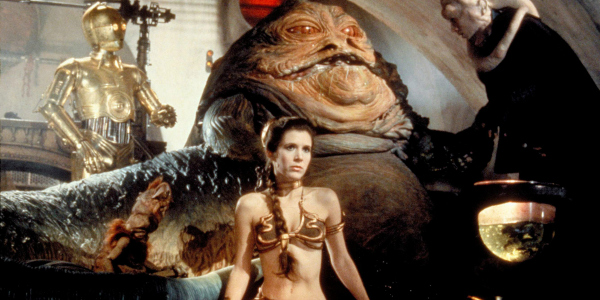 GeekOWT Carrie Fisher Jabba The Hutt