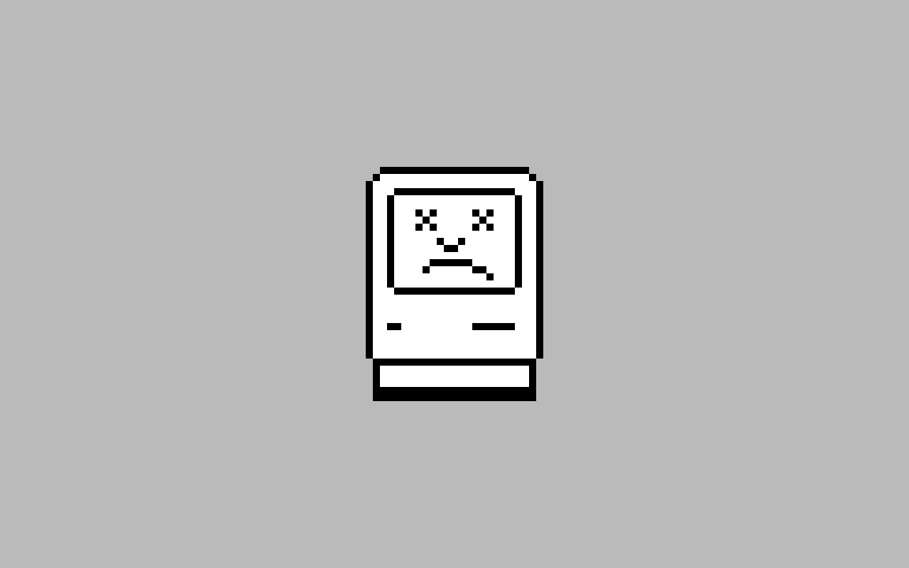 GeekOWT – Sad Mac